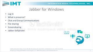 Cisco Jabber Introduction