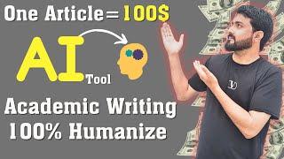 100% plagiarism free academic writing | Best AI tool to provide writing Services