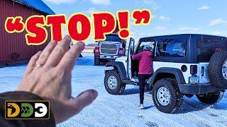 GenZ Kid Tried To Steal My 6 speed Jeep!