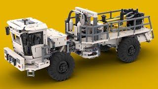 Vibroseis Truck in LEGO Technic (Sercel Nomad 65)