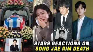 K-Drama Stars Reactions on Song Jae Rim Death || Kim Soo Hyun || So Ji Sub || Shin Ye Eun