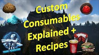 Custom Consumables Explained + Recipes | Ark: Survival Evolved