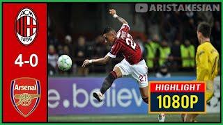 AC Milan v Arsenal: 4-0 #UCL 2011-12 - Round of 16 First leg - English Commentary - HD