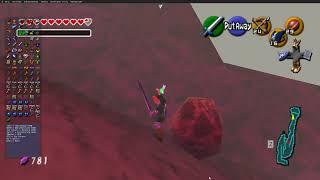 Ocarina Of Time - Get Gold Skulltula Death Mountain Without Hammer (Adult)