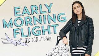 My Early Morning Flight Routine! | Ingrid Nilsen