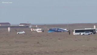 Azerbaijan Airlines plane crashes in Kazakhstan, at least 38 killed in the crash