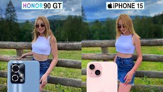 Honor 90 GT 5G Vs iPhone 15 Camera Test Comparison