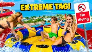 EXTREME WATERPARK HIDE AND SEEK TAG! 