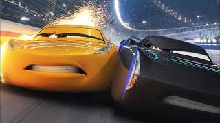 Крус догоняет Джексона Шторма. \ Тачки 3 Cars 3