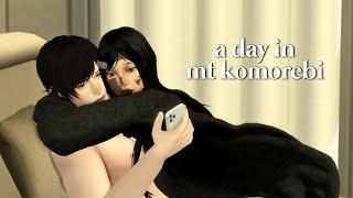 a day in mt komorebi - shin & maya | the sims 4