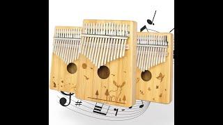 Portable Kalimba Thumb Piano 17-tone Finger Piano Kalimba Instrument 17 Keys Kalimba Finger Piano