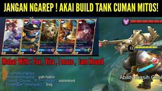 AKAISHIN SANGAR  !   JANGAN  BERHARAP DIA JADI TANK !