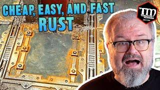 QUICK & Simple Rust for Warhammer Scenery