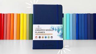 JUBTIC Undated Weekly Planner review 