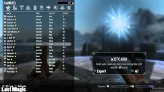 Skyrim Mod Spotlight: Lost Magic - Spell mod that adds 19 new spells