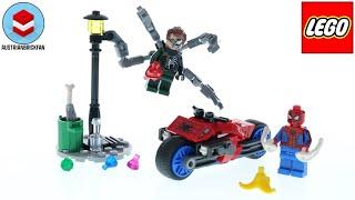 LEGO Marvel 76275 Motorcycle Chase: Spider-Man vs. Doc Ock Speed Build