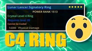 MY FIRST CRYSTAL LEVEL 4 DROP !!! | THESE RINGS ARE POWERFUL