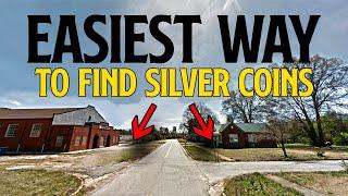 TRIED AND TRUE Method To Finding OLD SILVER COINS Metal Detecting!