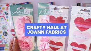 Crafty Haul at Joann Fabrics