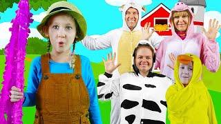 У Старого Макдональда была Ферма | Детские Песенки | Anuta Kids Channel - детские песенки [RU]