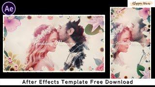 Beautiful Wedding Memory  - Free Download After Effects Template