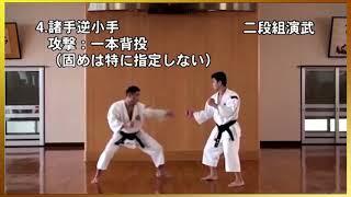 2 Dan kumi-embu Shorinji Kempo. Demonstrations techniques, goho, juho. 少林寺拳法