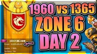 Rivalry Battle Day 2 [zone 6] 1960 vs 1365 KvK in Rise of Kingdoms