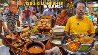 60/- LEGENDS of Old Delhi Street Food  7 Star Aloo Chaat, Dahi Bhalla, Desi Ghee Dal Parathe & more