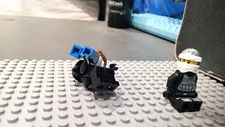 Mom saves son from Alien! Pt1 (Lego stop motion)