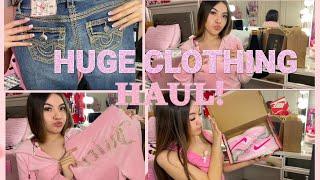 GIRLY CL￼OTHING HAUL: Juicy couture, Nike , coach and more️🫶