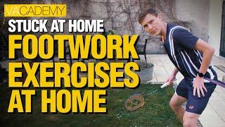 STUCK AT HOME - FOOTWORK EXERCISES TO DO AT HOME FOR BADMINTON PLAYERS - VACADEMY #10