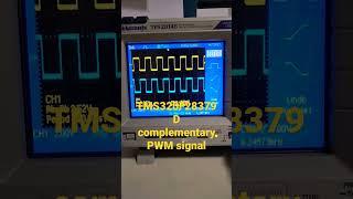 complementary pwm signal with TMS320F28379d