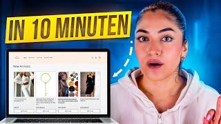 Print on Demand Onlineshop NUR mit KI erstellen | Selbstexperiment