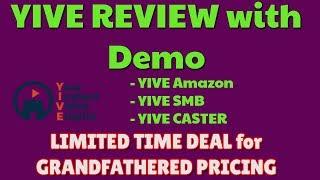 YIVE Review & Demo | LIMITED DEAL PRICING | YIVE Amazon | YIVE Caster | YIVE SMB