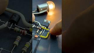 Amazing Idea | How to ON & OFF any using Push Button #lightbulb