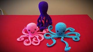 Super easy Octopus crochet along tutorial