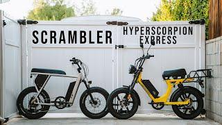 Juiced Scrambler VS Juiced HyperScorpion Express // Juiced eBike Comparison