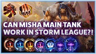 Rexxar Beastial Wrath - CAN MISHA MAIN TANK WORK IN STORM LEAGUE?! - B2GM Season 2 2024