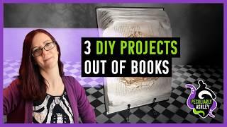 Creepy Book Art: 3 DIY Projects to Haunt Your Home