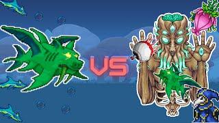 Duke Fishron Vs All Bosses | Terraria