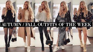 AUTUMN / FALL OUTFITS OF THE WEEK 2021 / Casual & Comfy Outfits