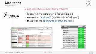 IPv6 System Monitoring Options Overview