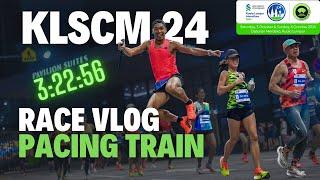 KLSCM 24 FULL MARATHON RACE VLOG - 3:22:56