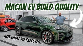 Porsche Macan EV Build Quality And Deep Dive! Not What We Expected...