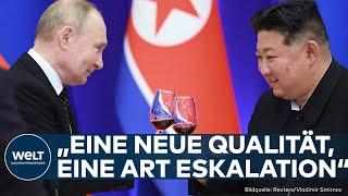 PUTINS KRIEG: Nordkorea stationiert laut Nato Soldaten in Russland! Pistorius zeigt sich alarmiert