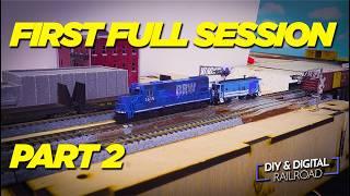 BONUS EPISODE! The FIRST Full Op Session on my New Model Railroad! PART 2