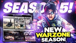 17 HUGE Warzone Season 5 UPDATES and Roadmap! New Perks, New Guns + SEASON EVENT!