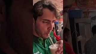 Luke Damant tries $0.70 Lemon Lassi in Dhaka  #shorts