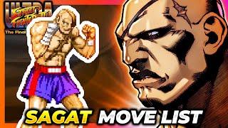 SAGAT MOVE LIST - Ultra Street Fighter II: The Final Challengers (USFII/USF2)