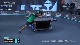 Wen Ruibo vs Akash Pal | MS R32 | WTT Contender Muscat 2024